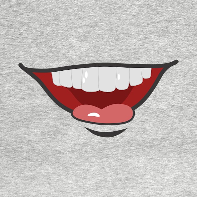 Cartoon Mouths Face by Designerabhijit